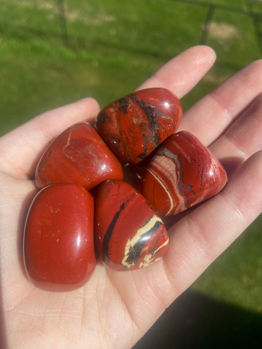 Tumbled Red Jasper