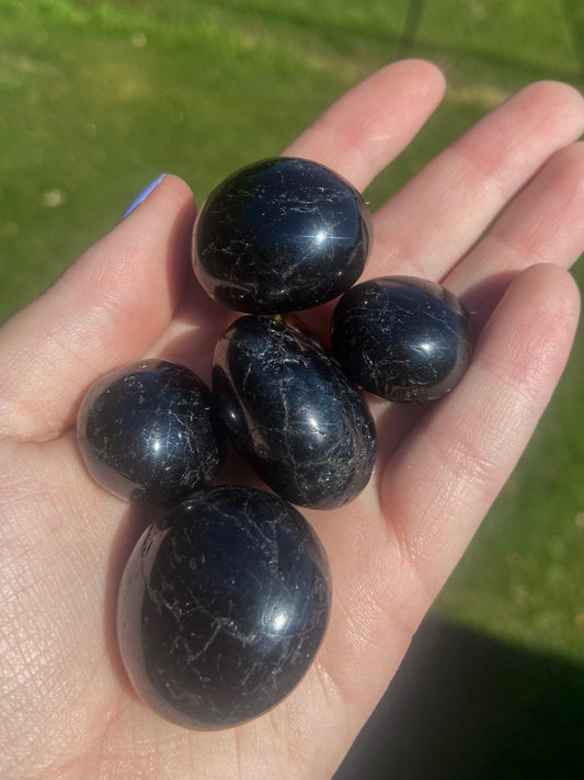 Tumbled Black Tourmaline