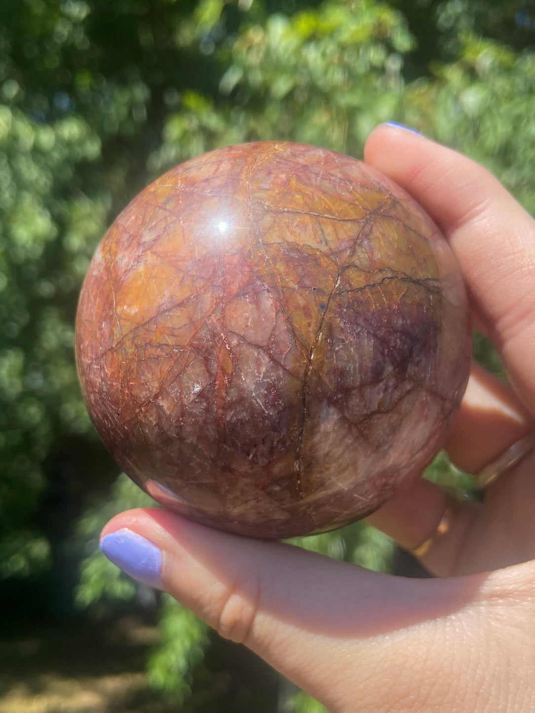 Cherry Creek Jasper Sphere