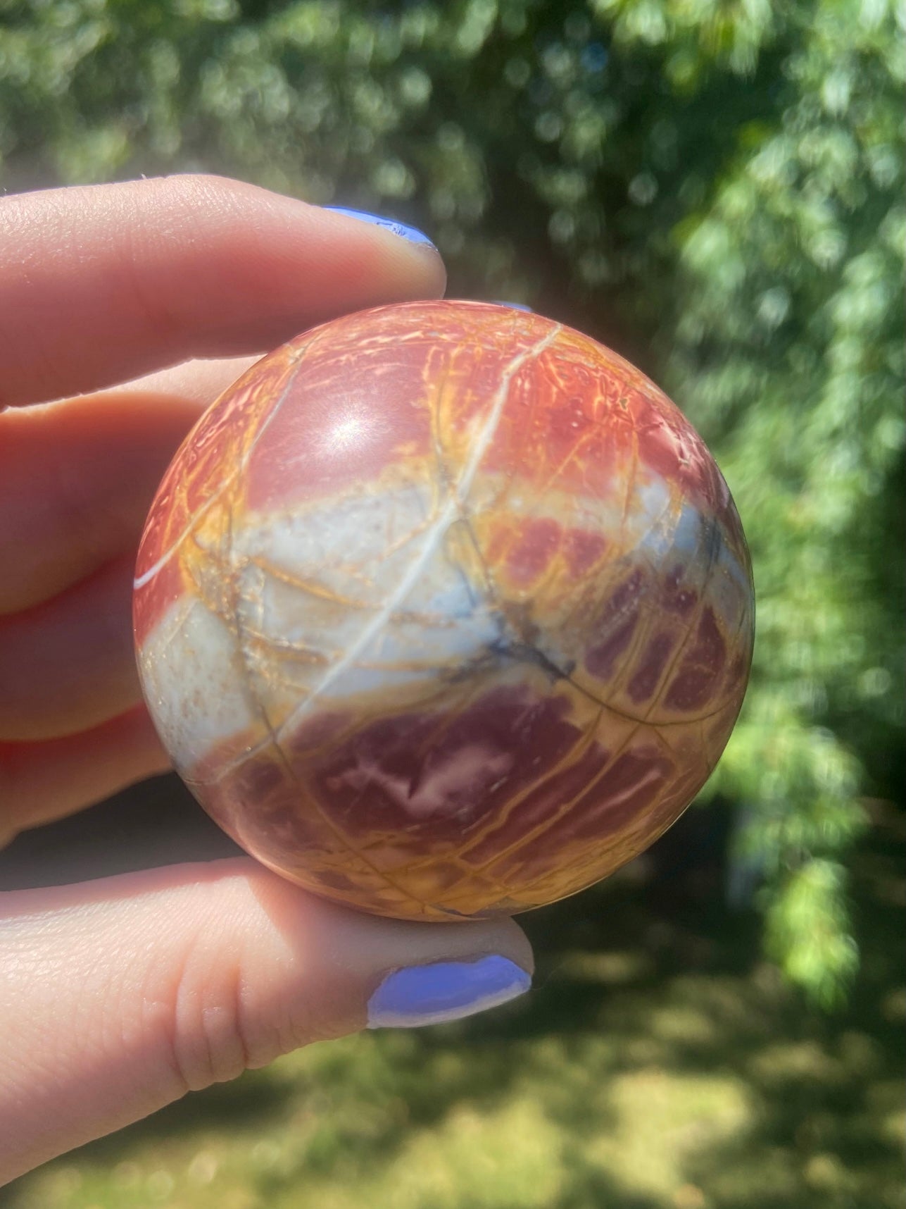 Cherry Creek Jasper Sphere