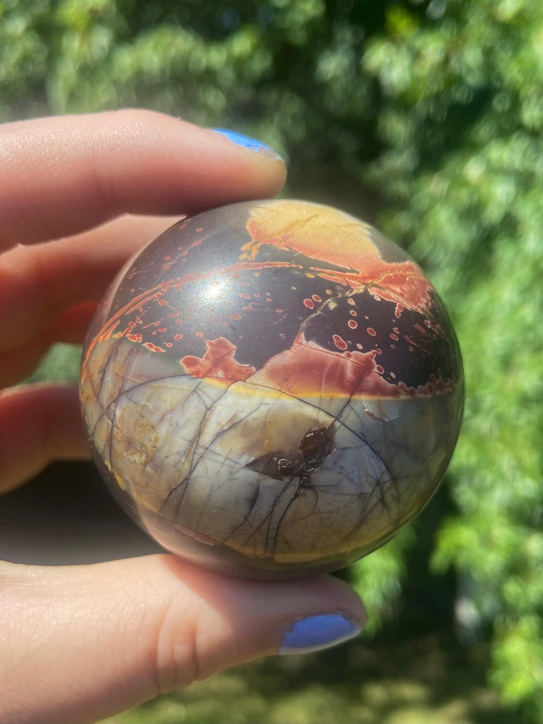 Cherry Creek Jasper Sphere