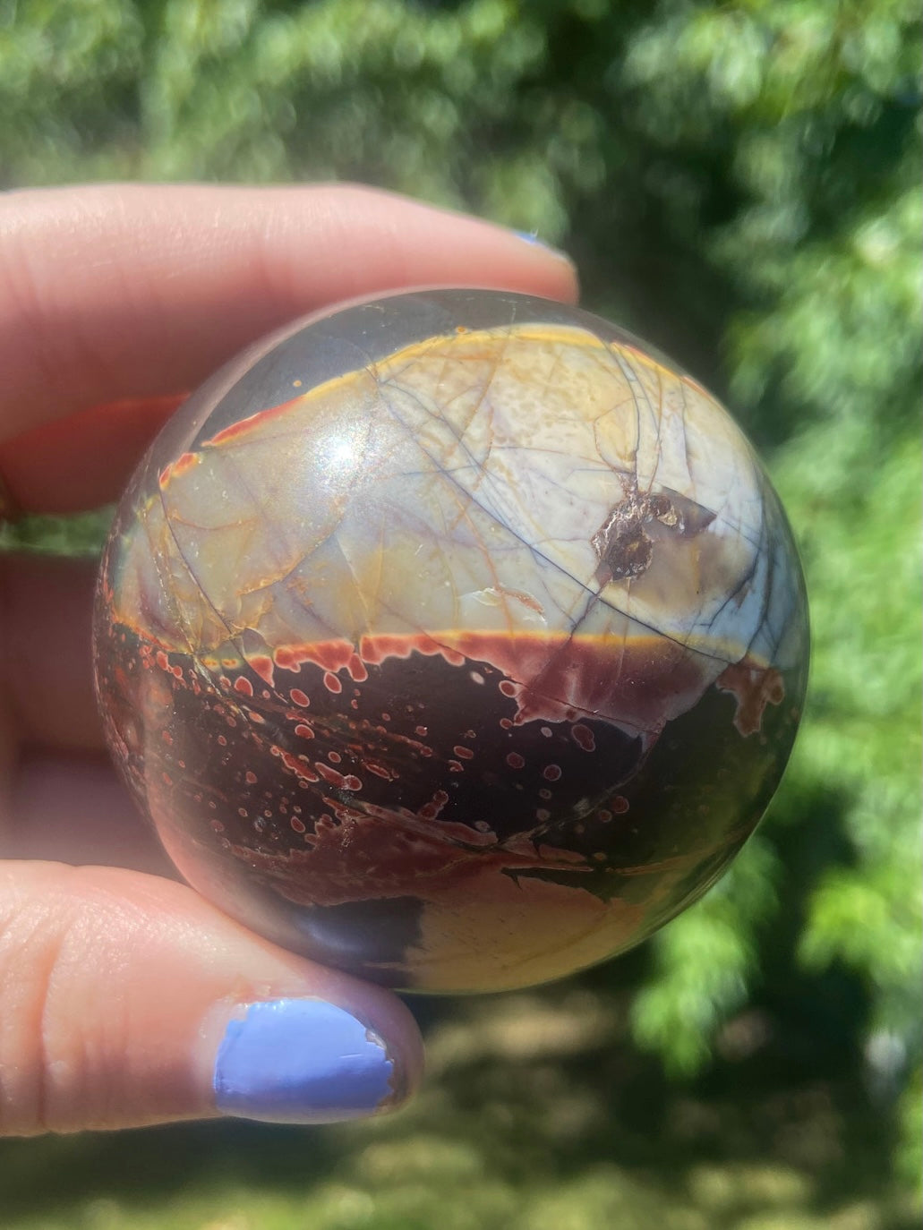 Cherry Creek Jasper Sphere