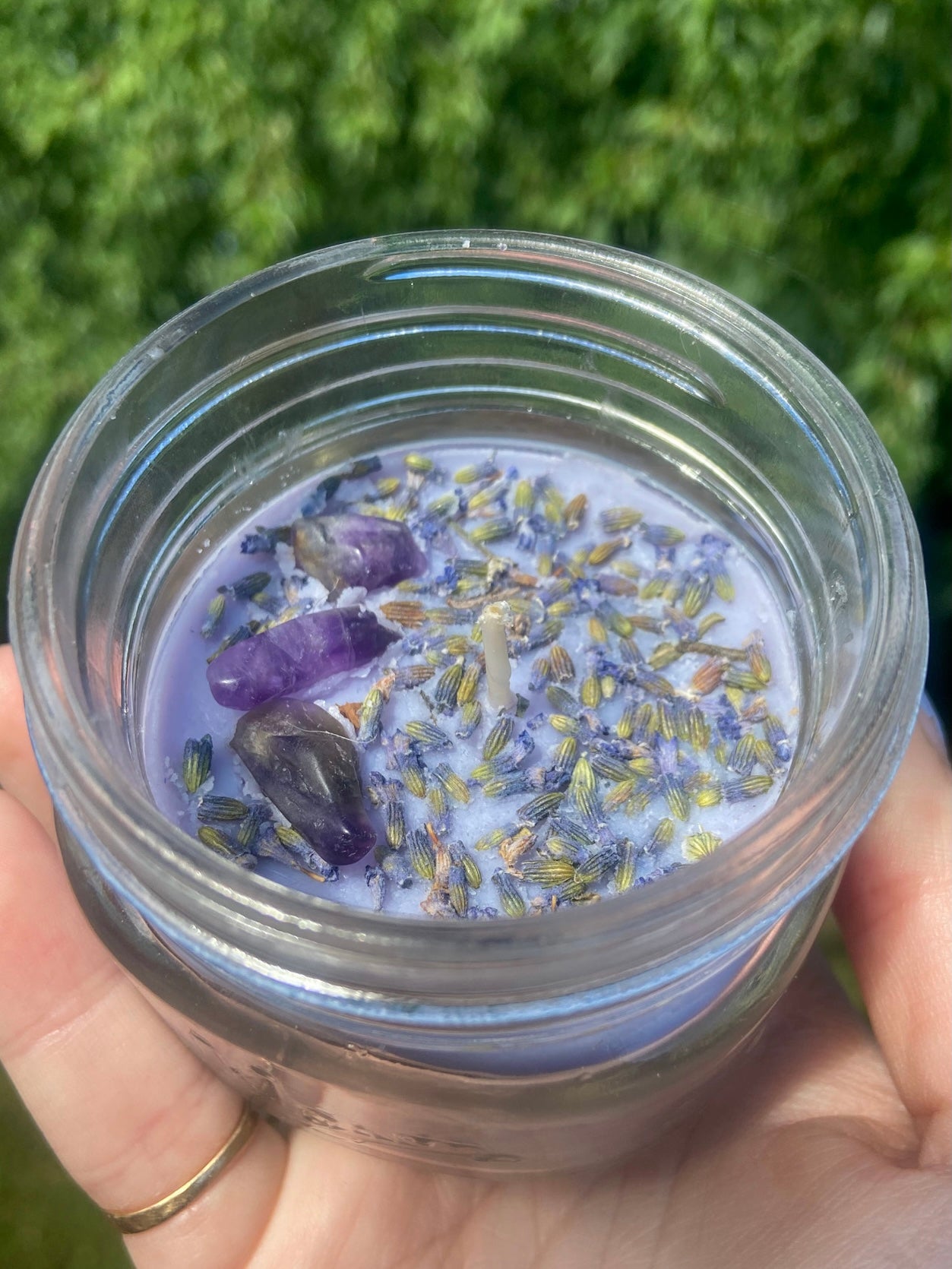 Lavender + Amethyst Relaxation Candle