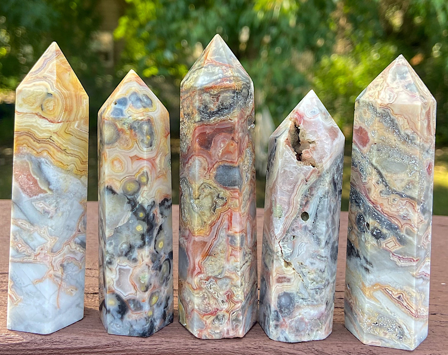 Crazy Lace Agate Towers